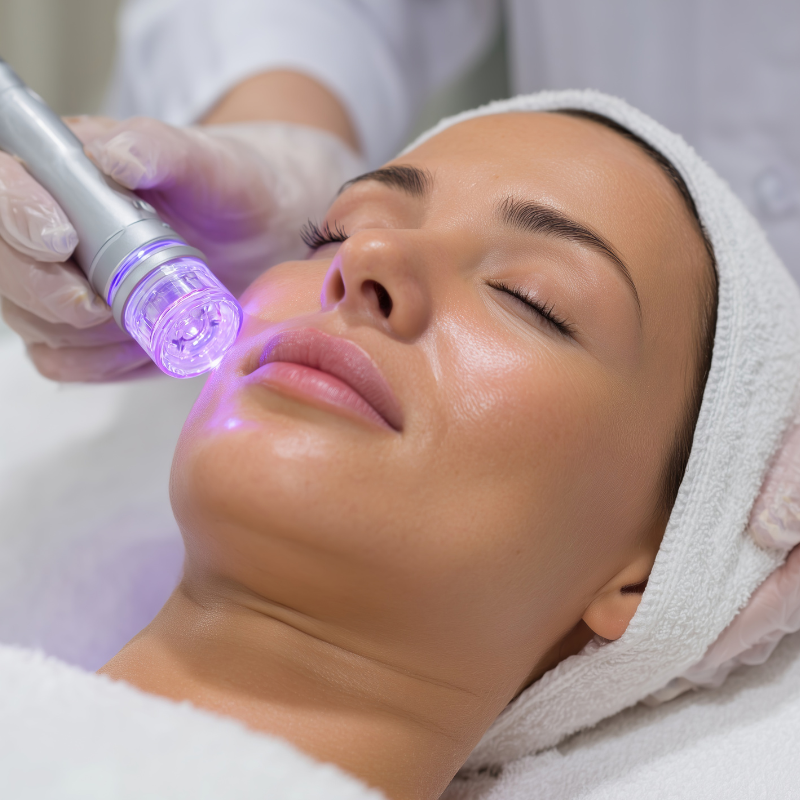 Tratamiento facial relajante